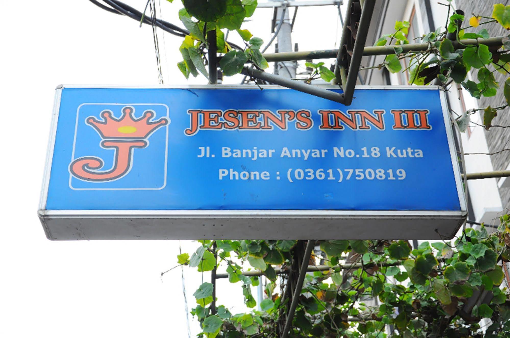 Jesens Inn III Kuta  Bagian luar foto